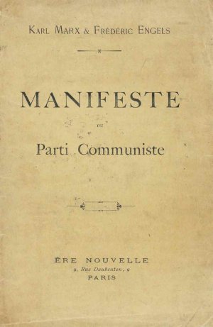 Le manifeste du parti communiste